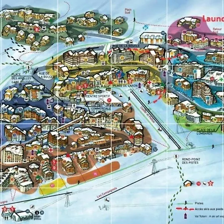 Machu - Location: Avec Vue Sur Les Pistes, Skis Aux Pied Mae-9101 Appartement Val Thorens